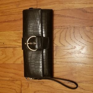 Faux Leather Clutch